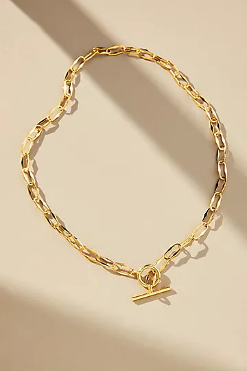 Demi-Fine Pre-Layered Delicate Chain-Link Necklace | Anthropologie (US)