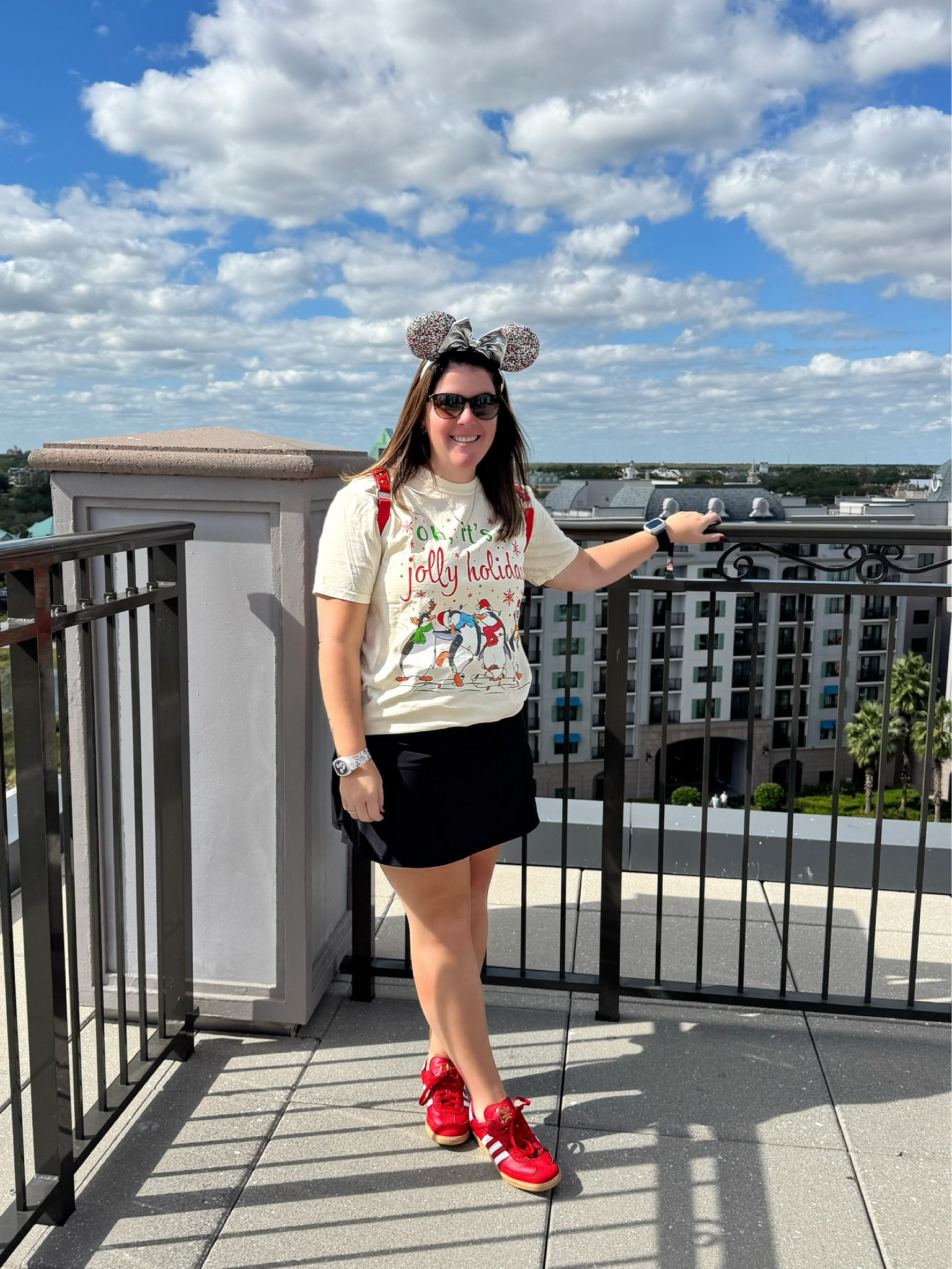 It’s a Jolly Holiday at Disney! 🎅🏻🎄 If you know me, you know Mary Poppins is my favorite and I definitely couldn’t pass on this tee! I found the tee on Etsy and it is seriously the cutest! I paired the tee with an athletic skirt and a cute pair of red sneakers! Everything runs TTS and the tee also comes in several color options! 

#LTKStyleTip #LTKShoeCrush #LTKGiftGuide
