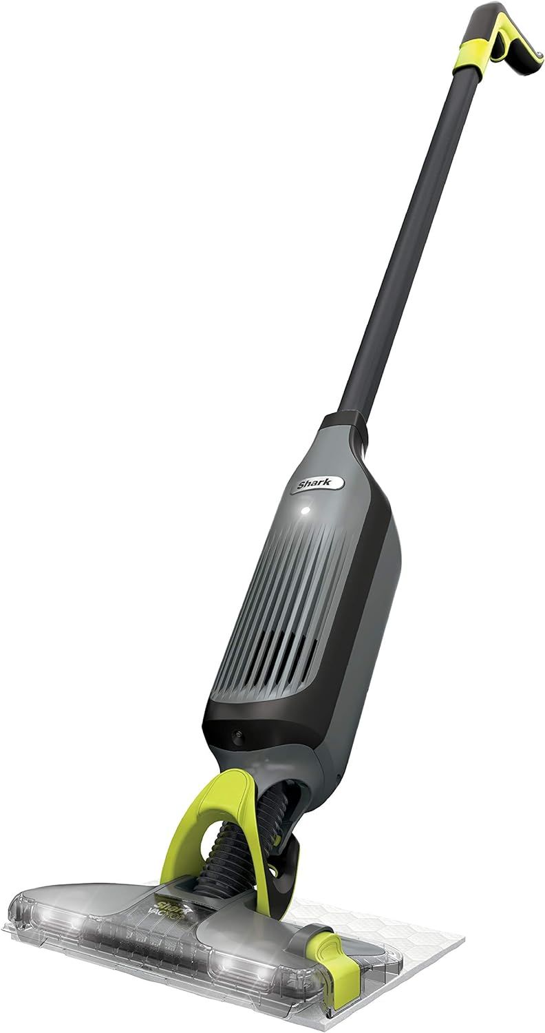 Shark VM252P10 VACMOP Pro Cordless Hard Floor Vacuum Mop with LED Headlights, 12 Disposable Pads ... | Amazon (US)