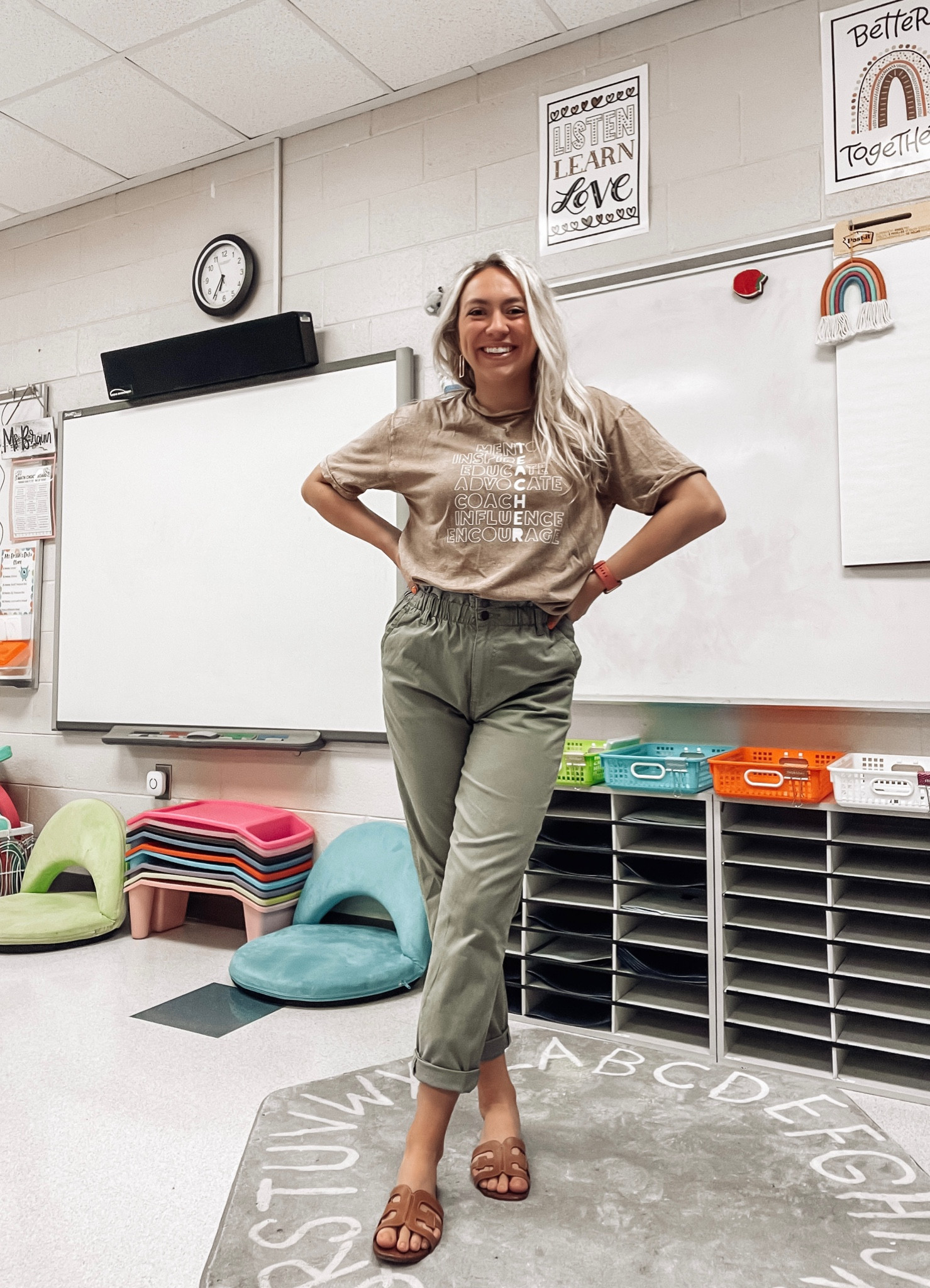 Exact shirt: shopdoor104.com

Teacher outfit, teacher style, teacher fashion, teacher t-shirt, teacher shirt, comfortable teacher outfit, back to school outfit #LTKBacktoSchool 

#LTKunder50 #LTKunder100