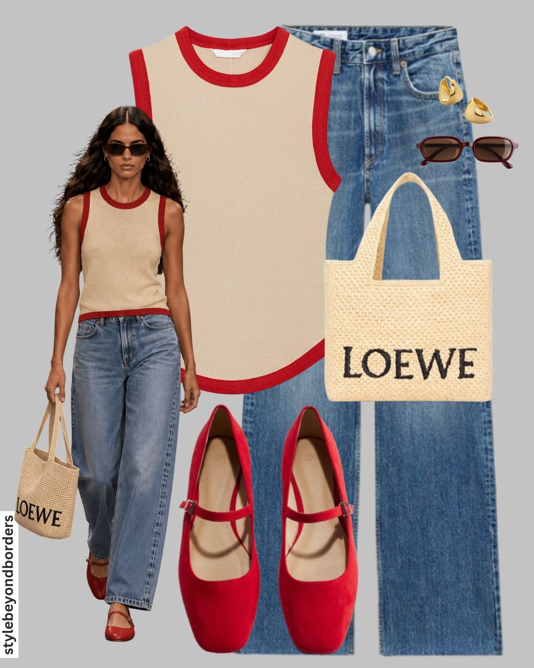 Vest styling for summer 🍓🌴



Tags: contrast vest top, red ballet flats jeans, blue striped vest, red striped trousers, gingham trousers, wide leg jeans, khaki jeans, brown striped vest, H&M, adidas, Zara, summer outfit, holiday outfit, heatwave outfit, chic look

#LTKsummer #LTKstyletip #LTKeurope