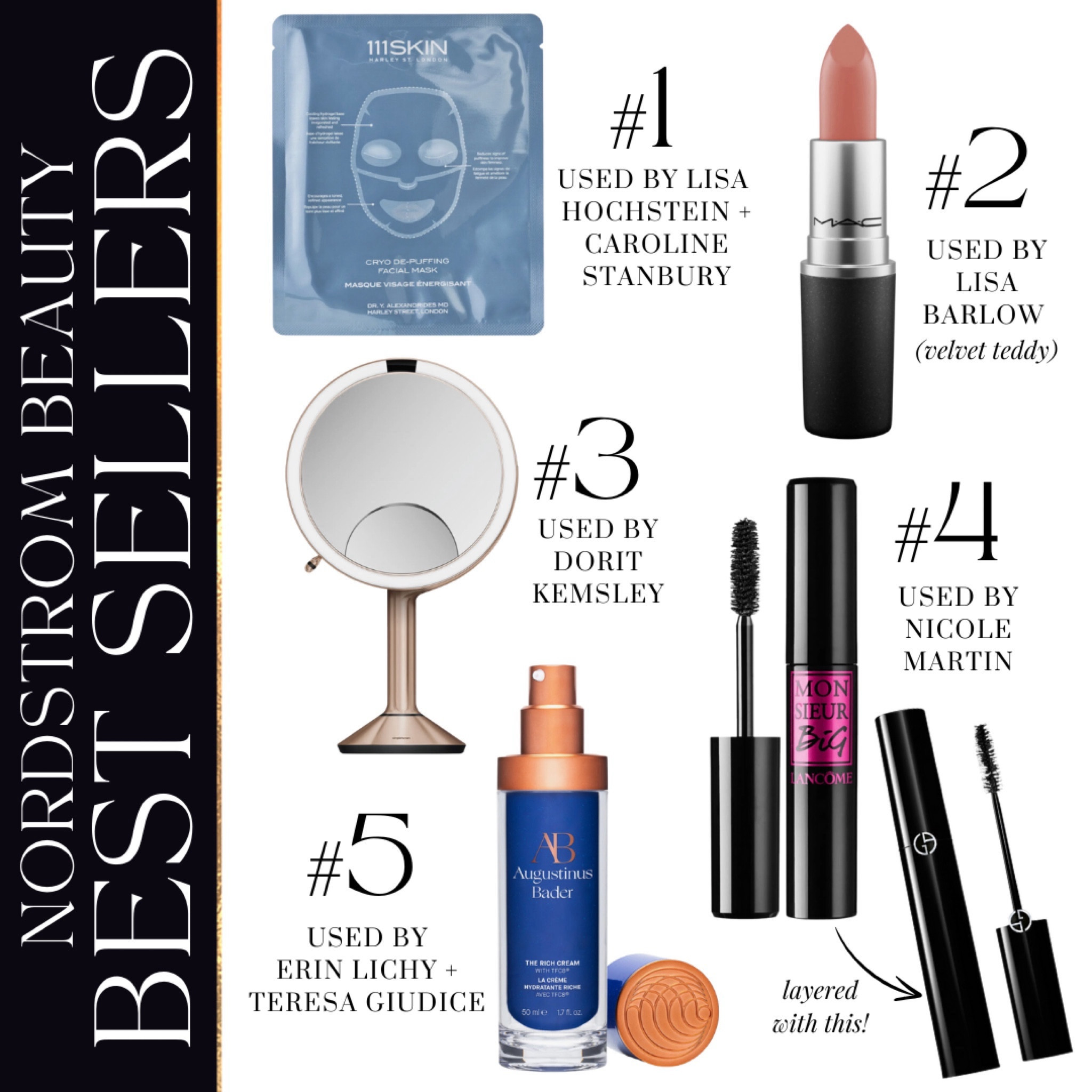 Check out our January @NordstromBeauty best sellers and level up your skin, lashes, lips and more with these products we’ve spotted the Real Housewives using. #nordstrompartner #nordstrom

All information sources are on BigBlondeHair.com. The names mentioned aren’t affiliated with or endorsing this post or products, we just spotted the women using them.