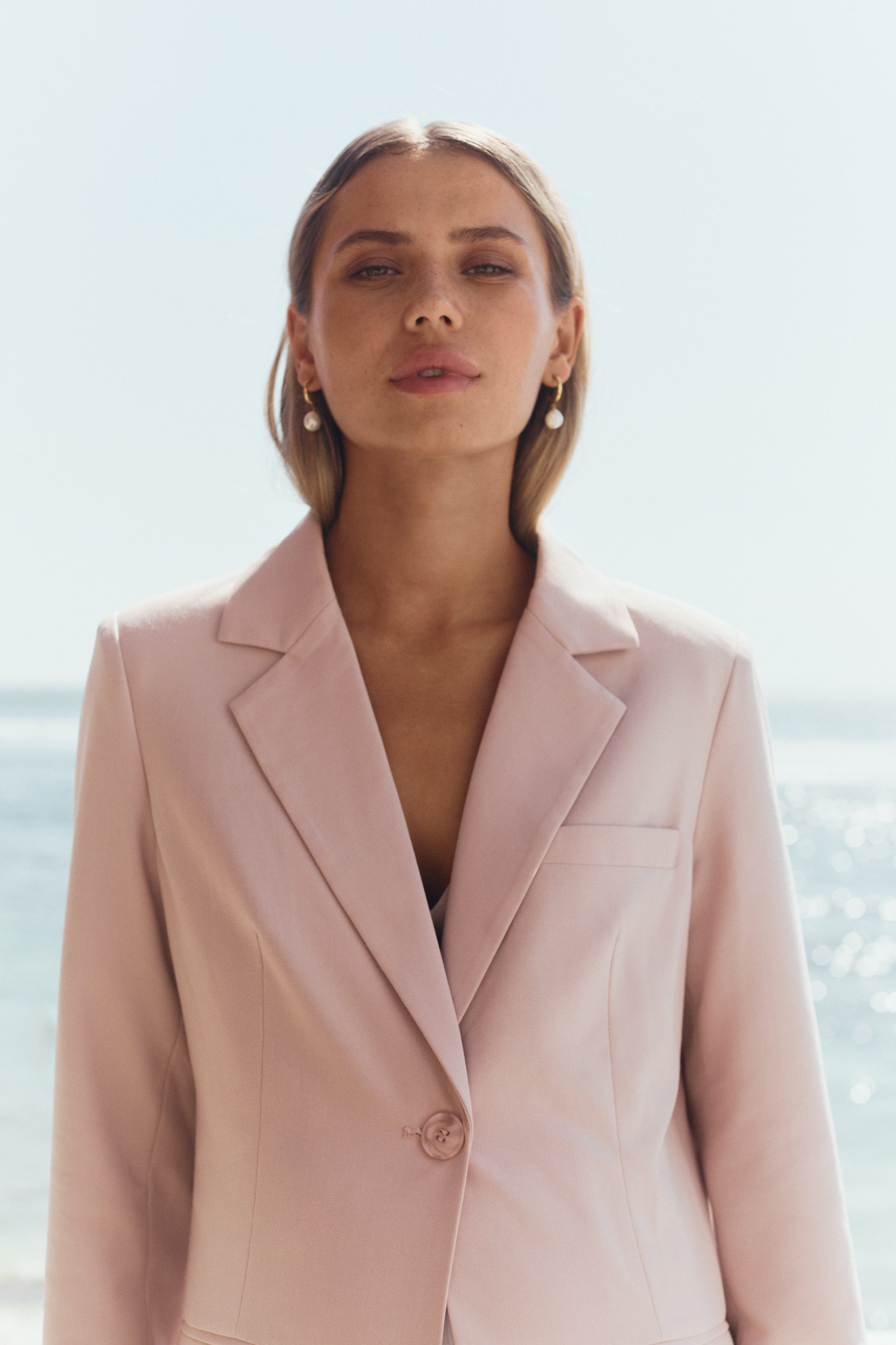 Gardenia Blazer (Peony) - FINAL SALE | Legoe Heritage Maternity APAC