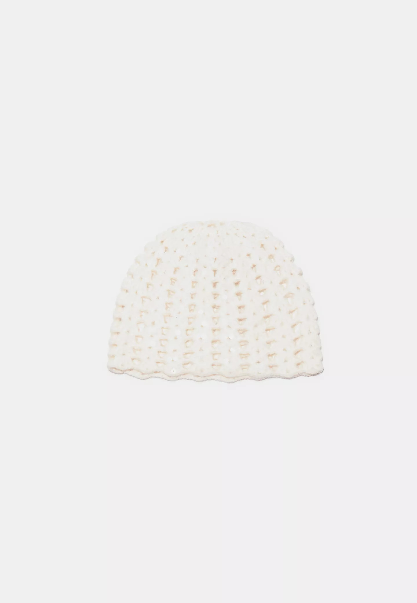 Sequin crochet skull cap - Women's fashion | Stradivarius United Kingdom | Stradivarius (UK)