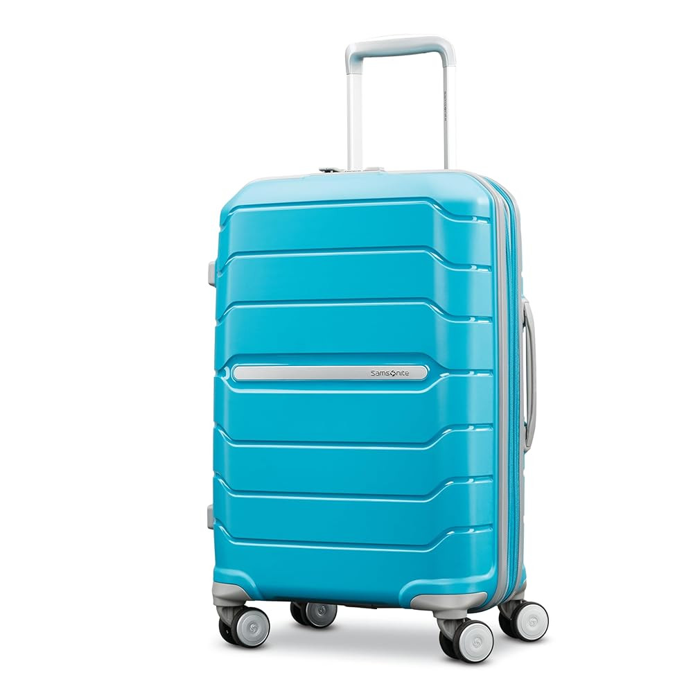 Samsonite Freeform Hardside Carry-On Luggage with Spinner Wheels - Hardshell Suitcase - TSA, Airl... | Amazon (US)