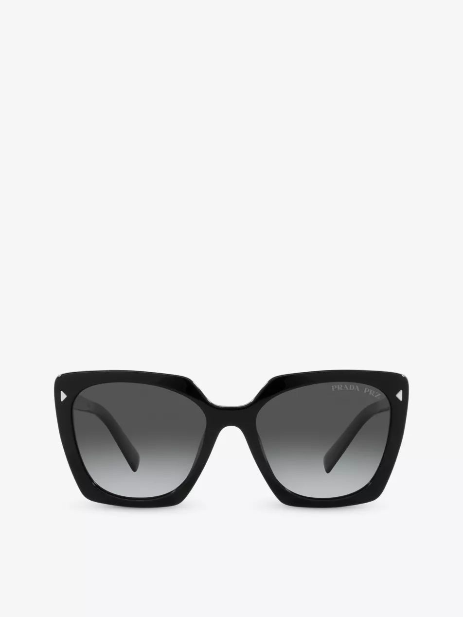 PR 23ZS square-frame acetate sunglasses | Selfridges