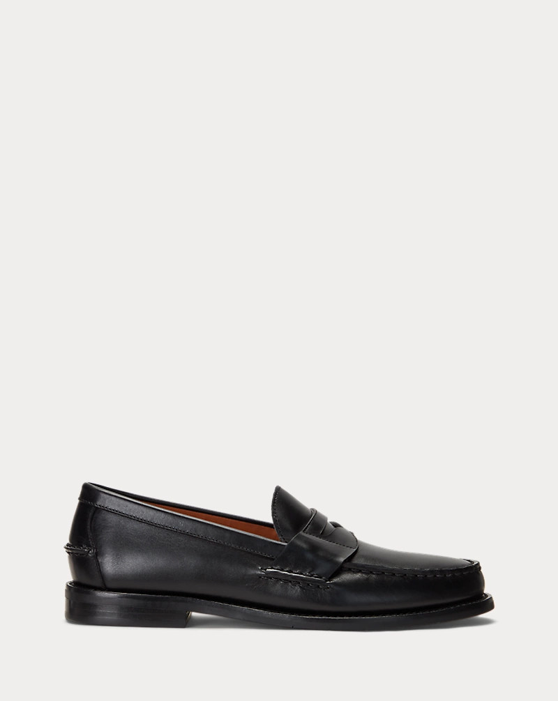 Alston Leather Penny Loafer for Men | Ralph Lauren® UK | Ralph Lauren (UK)