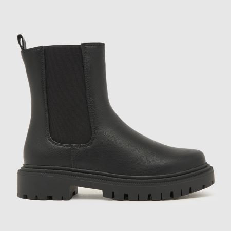 Womens Black schuh Arlo Chunky Chelsea Boots | schuh | Schuh