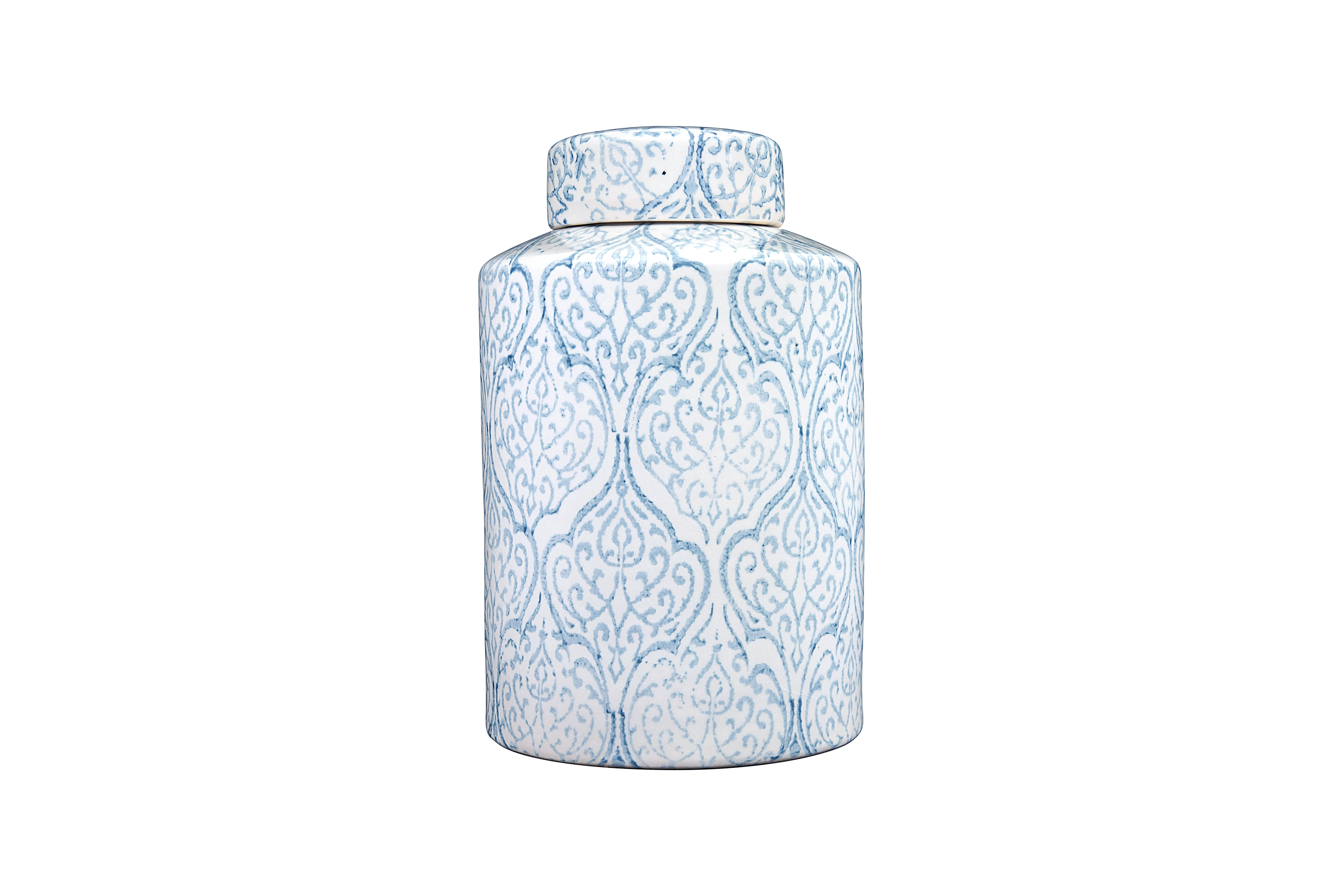 Sabin Decorative Tall Ceramic Ginger Jar with Lid | Wayfair North America
