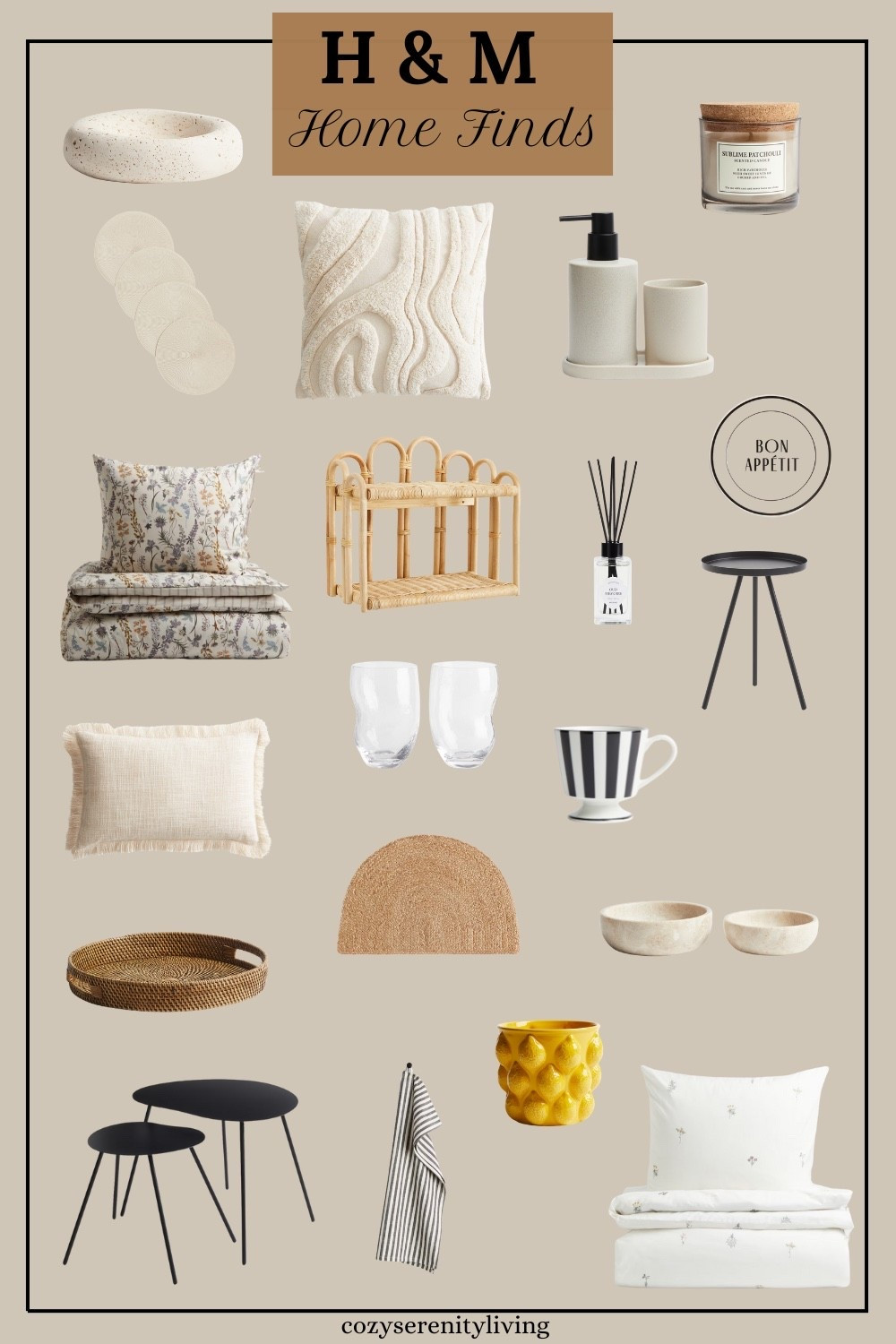 H&M Home Decor Finds | Affordable & Stylish Inspiration

Looking for stylish and affordable home decor? Discover my favourite H&M Home finds that blend chic design with budget-friendly prices. From cosy cushions and throws to elegant vases and tableware, these pieces will help you refresh your home without breaking the bank. Shop these H&M Home decor picks and get inspired to create a stylish space you’ll love.

    H&M home decor
    affordable home styling
    chic home finds
    budget-friendly interior ideas
    neutral home inspiration
    stylish home accessories
Affordable Home Decor Finds
    Chic & Stylish Interiors
    Cosy Living Room Inspiration
    Budget-Friendly Home Styling

#LTKFindsUnder50 #LTKSeasonal #LTKHome