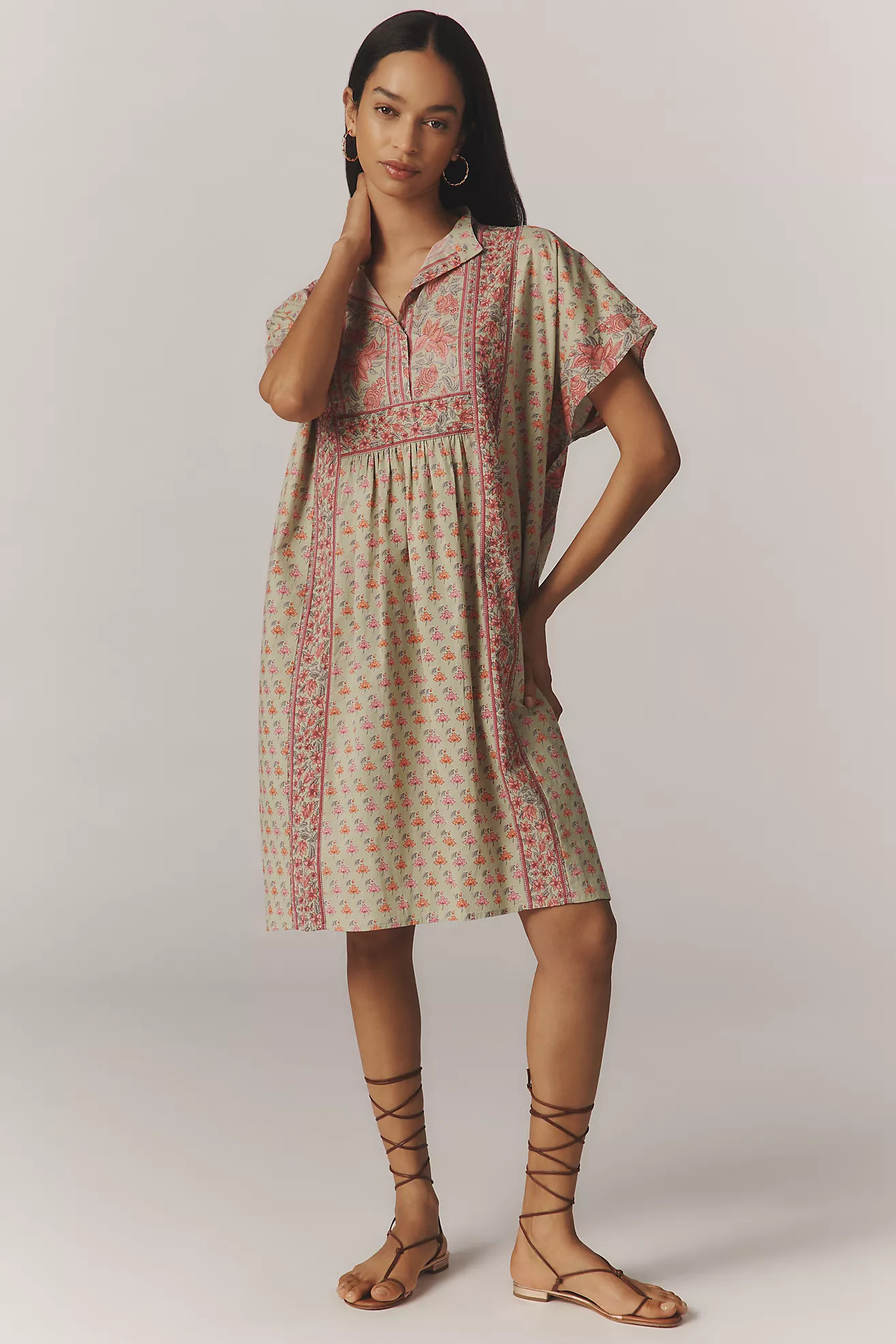 Mille Playa Floral Kaftan | Anthropologie (US)