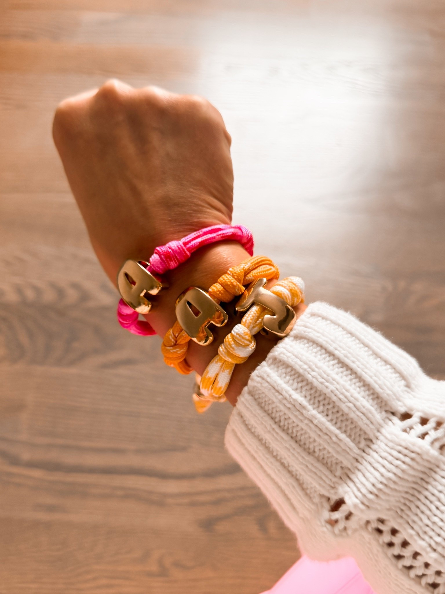 My accessory of the Summer.  The knotty custom initial bracelet from bauble bar.

Pick your color, letter, number and metal type.  Under $40.

#LTKSeasonal #LTKKids #LTKmomlife