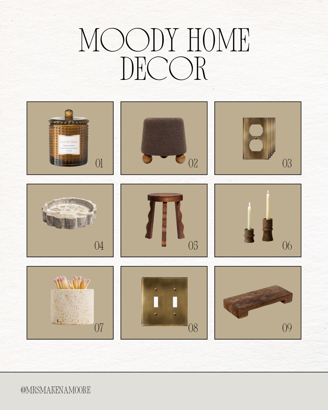 moody home decor favs  

 #LTKHome #LTKFindsUnder100