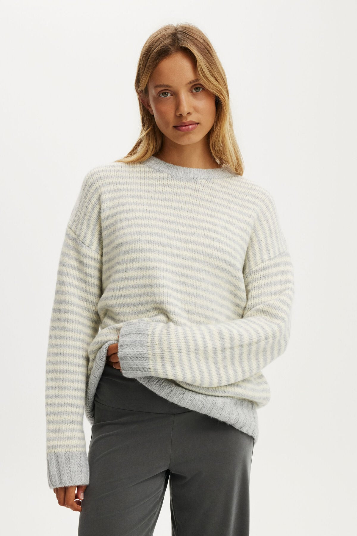 Luxe Crew Sweater | Cotton On (US)