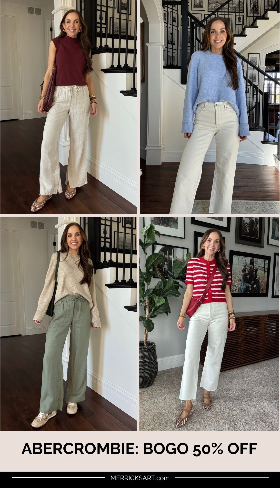  @abercrombie  is having a BOGO 50% off everything sale! Linking some products I own and love! I wear a small in all their tops! 

#LTKSaleAlert #LTKootd