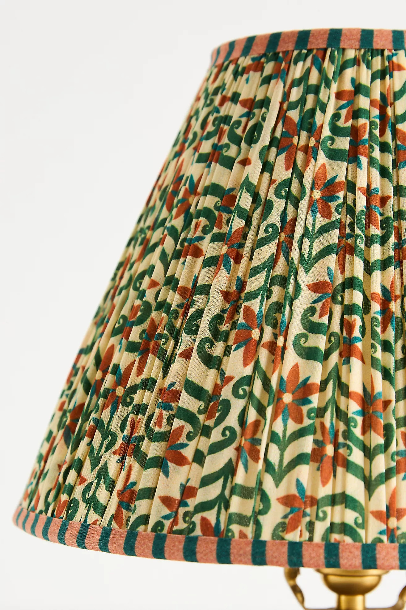 Printed Goods Ruched Empire Lamp Shade | Anthropologie (US)