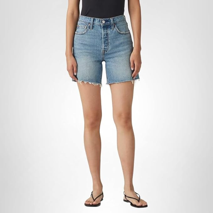 Levi's Women's 501 Mid Thigh Shorts | Amazon (US)