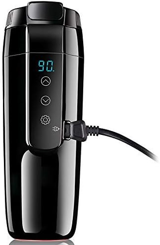 12V/6A Car Heating Mug with Anti-Spill Lid, Portable Travel Smart Coffee Travel Cup 20℃~90℃ V... | Amazon (US)