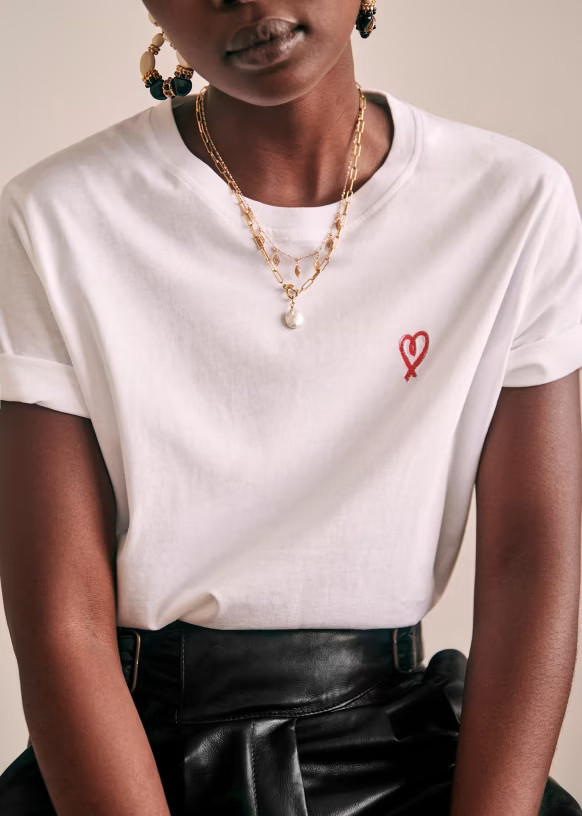 Heart T-Shirt - Demain | Sezane Paris