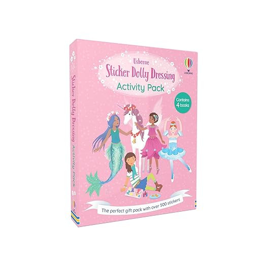 Sticker Dolly Dressing Activity Pack: Unicorns, Mermaids, Ballerinas & Best Frie: Boredom-Busting... | Amazon (US)