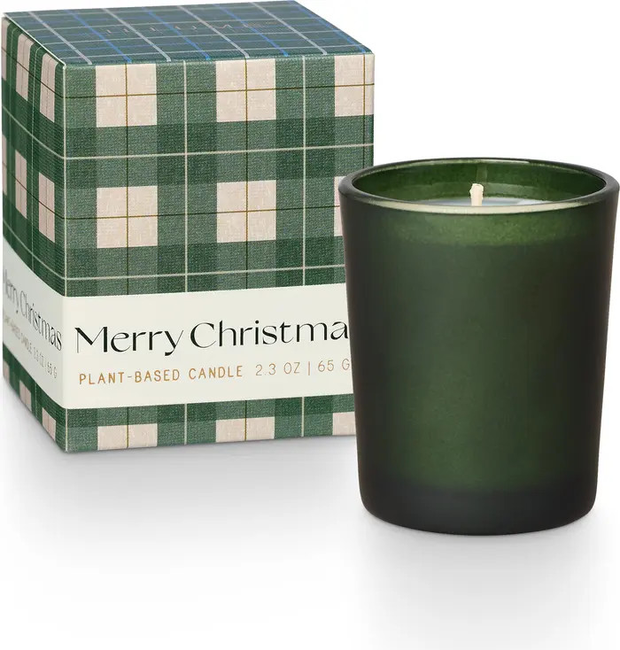 Merry Christmas Balsam & Cedar Votive Candle | Nordstrom
