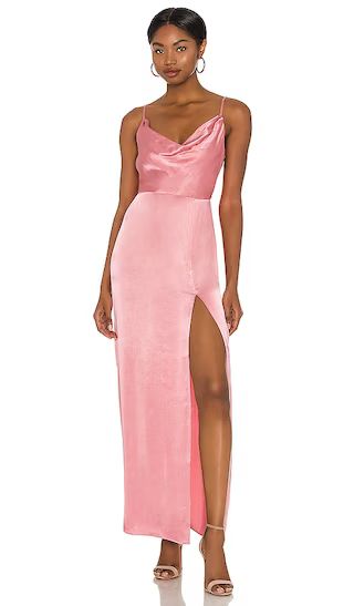 Lila Gown in Mauve Pink | Revolve Clothing (Global)