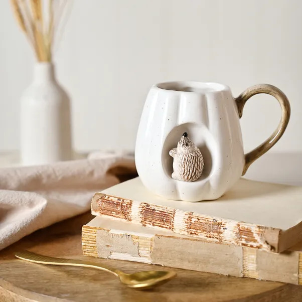Country Living Ceramic Hedgehog Mug | Dunelm