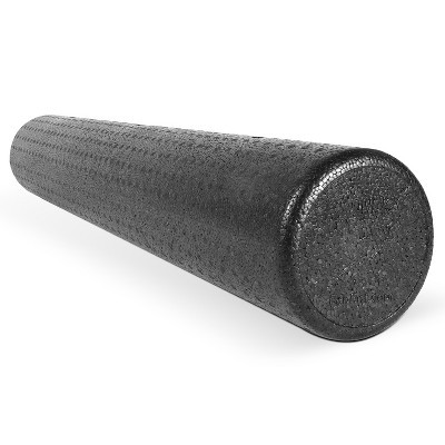 CanDo Black Composite High-Density Foam Rollers for Muscle Restoration Massage Therapy Sport Recovery and Physical Therapy 6" x 36" Round | Target