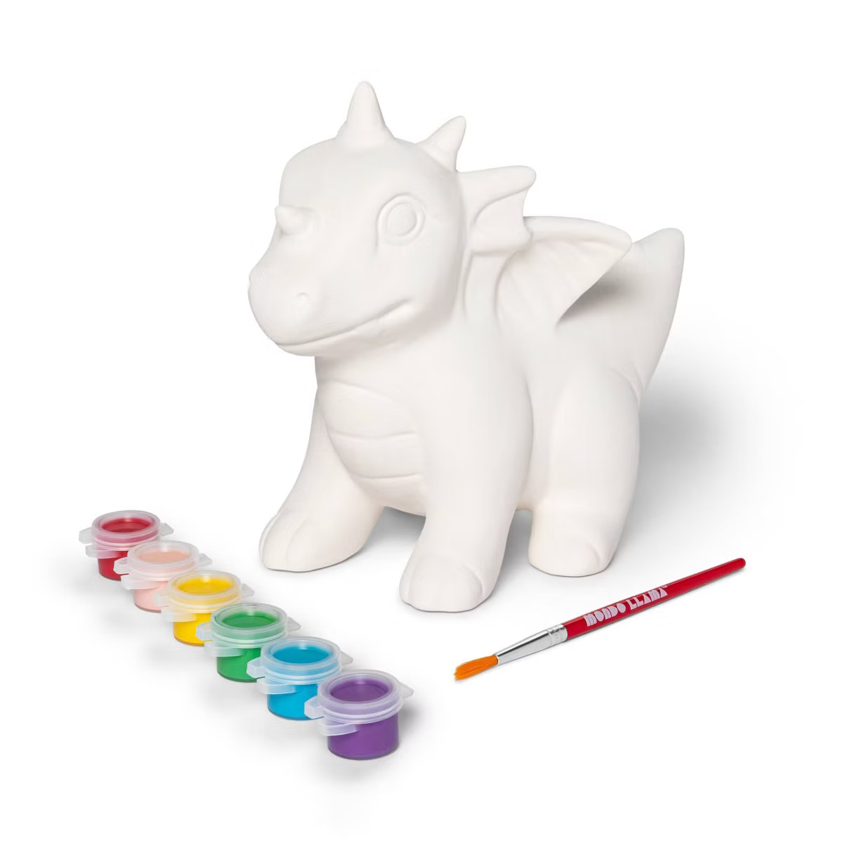 Paint-Your-Own Ceramic Dragon Craft Kit - Mondo Llama™: DIY Art Kit for Kids, Ceramic Figurines... | Target