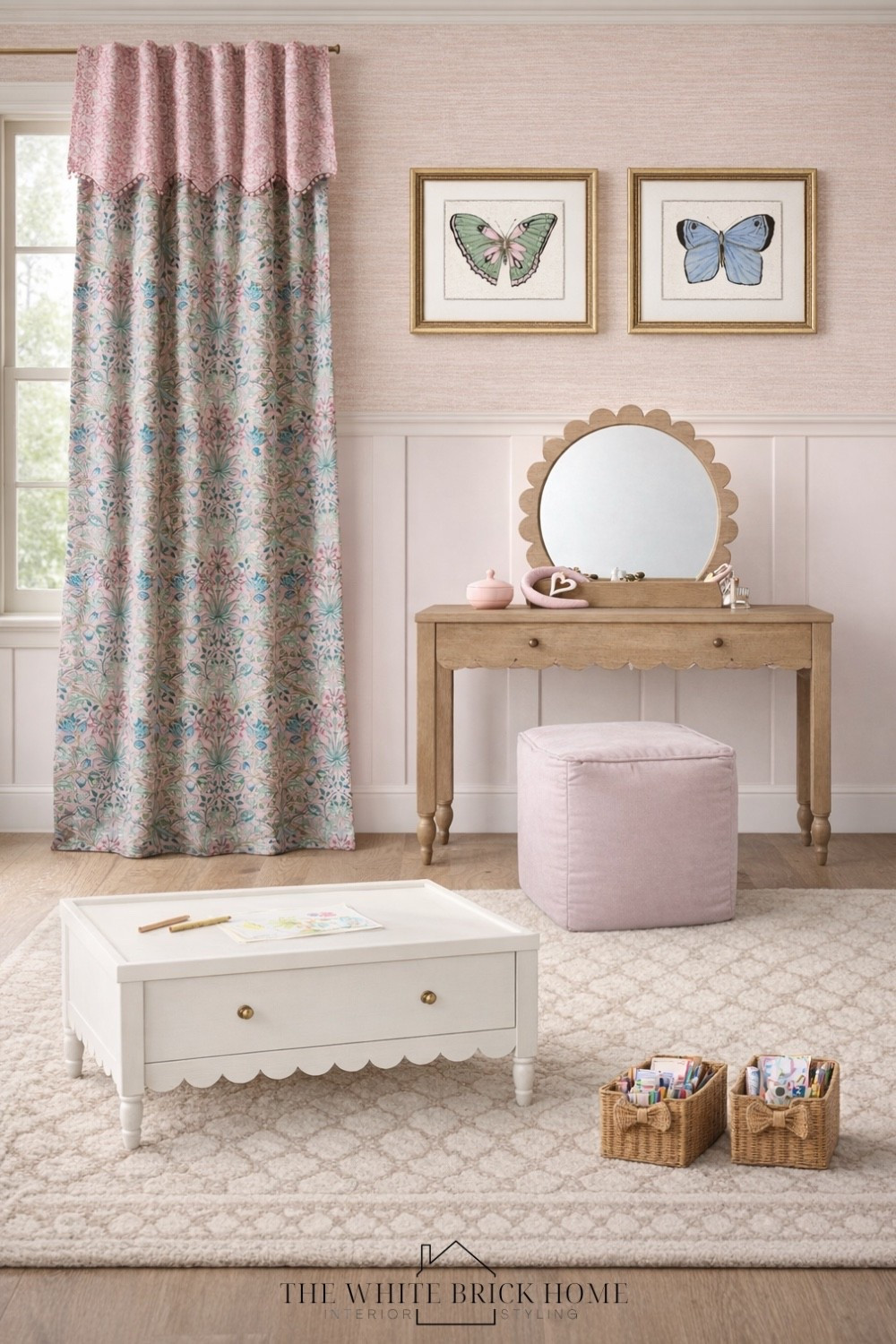 A sweet, light filled girls book that blends timeless charm with playful details - perfect for creating and dreaming! 

Girls room, girls bedroom, play table, playroom, girls playroom, pink bedroom, toddler girl. Toddler girl bedroom, toddler girls room, kids room, kids bedroom, butterfly wall art, wall art, girls wall art, girls bedroom rug, pottery barn girls room, pottery barn toddler girl, kids bedroom decor, curtains, pottery barn kids 

#LTKKids #LTKSeasonal #LTKHome