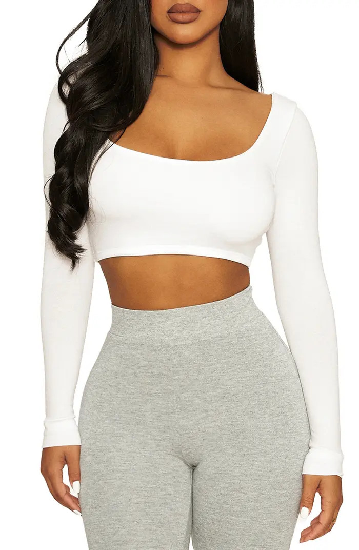 Scoop Neck Crop Top | Nordstrom