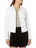 dollhouse Women's White Denim Jacket, Small | Amazon (US)