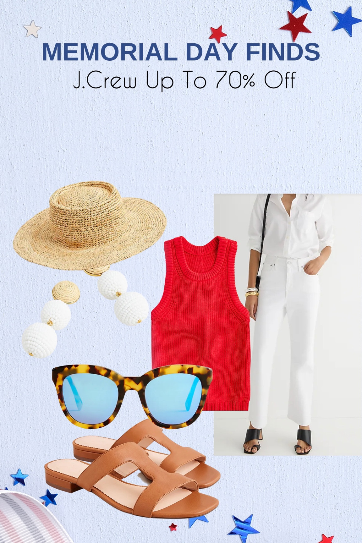 J.Crew Memorial Day Outfit all items on sale!

#LTKstyletip #LTKshoecrush #LTKsalealert