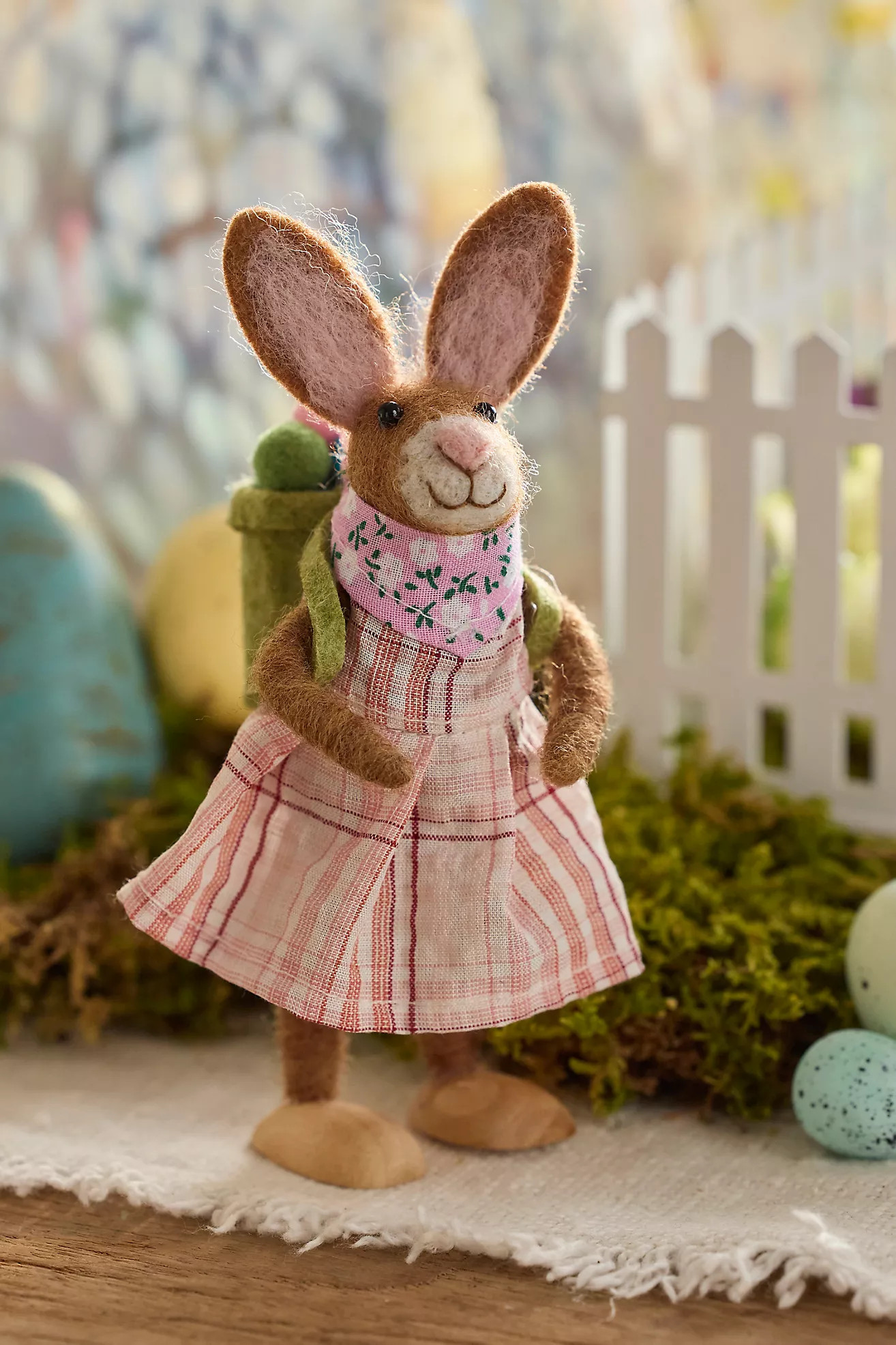 Egg Hunt Bunny Felt Critter | Anthropologie (US)