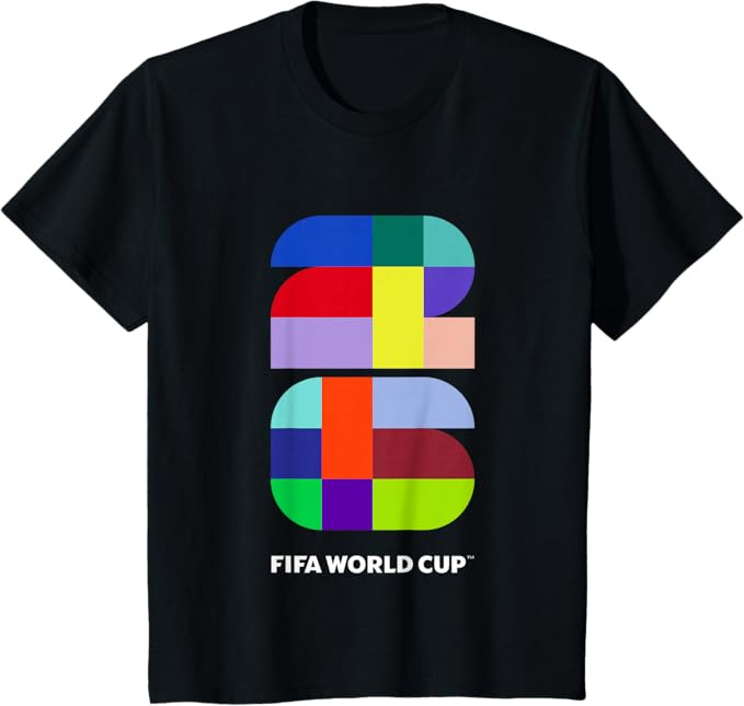 Kids FIFA World CUP26 Event Colors T-Shirt | Amazon (US)