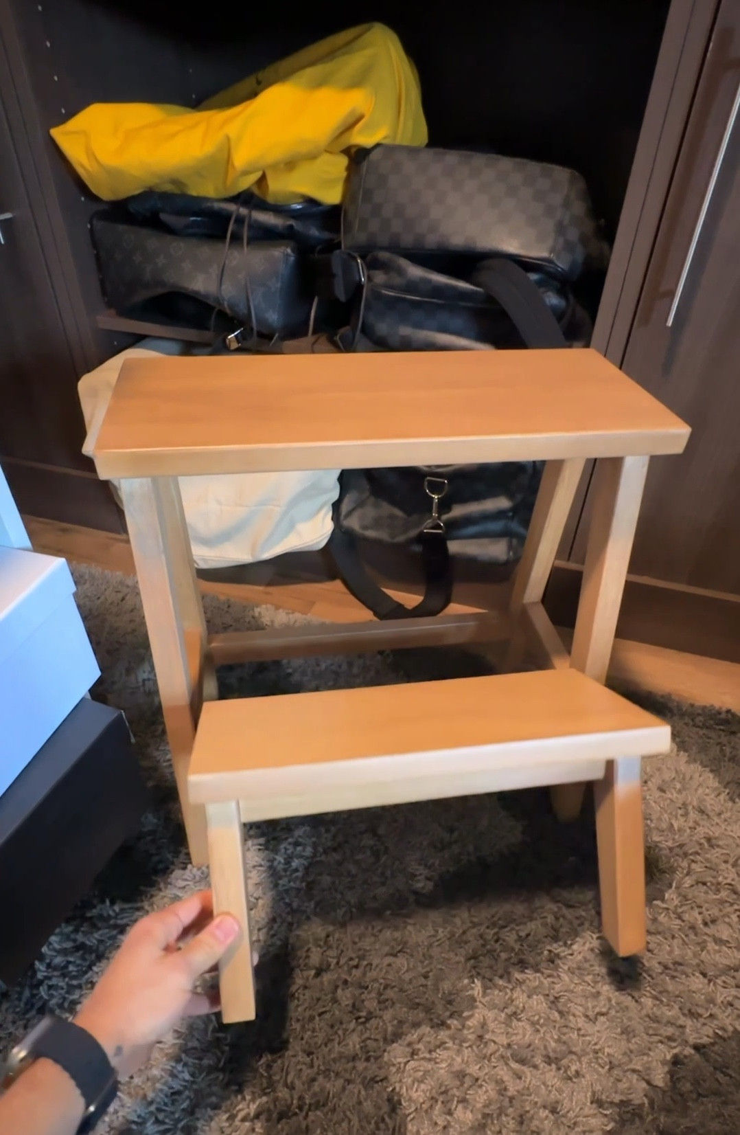Obsessed with my new step stool from Hearth & Hand! #targetfind #homegoods #target #hearthandhand #wood #furniture #shortproblems #magnolia #homefind #stool #musthave #homemusthave

#LTKunder100 #LTKhome #LTKFind