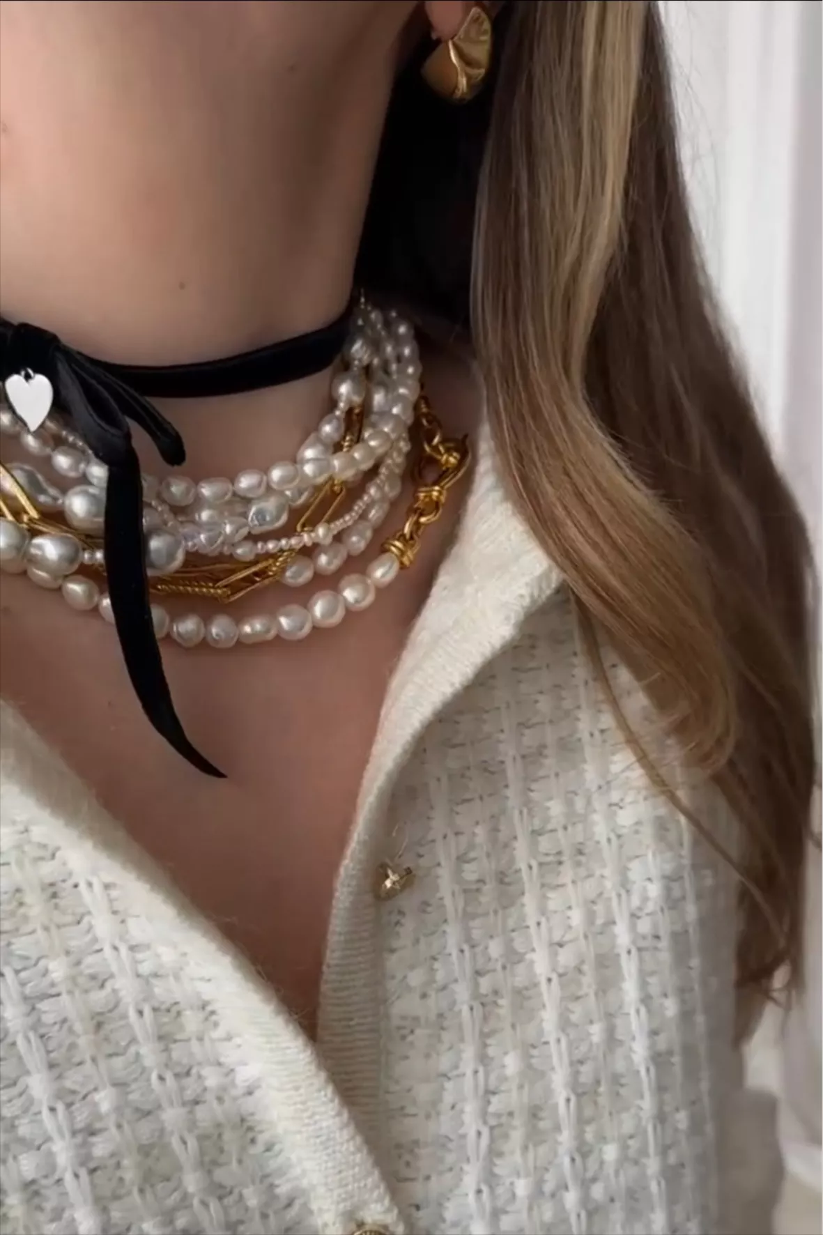Black velvet bow choker necklace curated on LTK