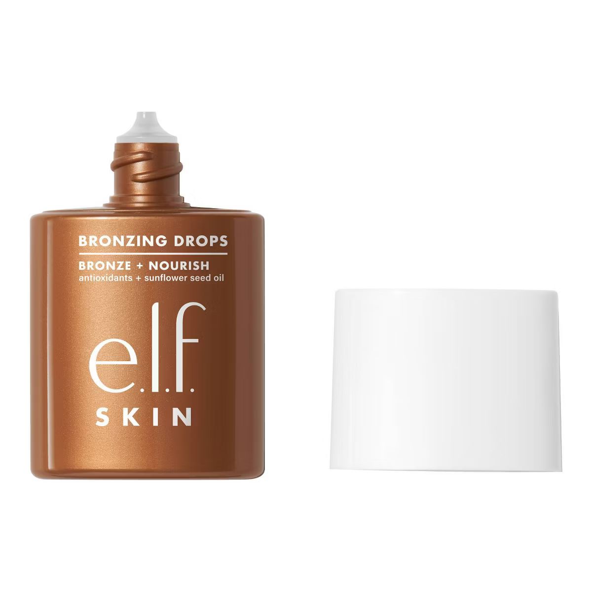 e.l.f. SKIN Bronzing Drops - Rose Gold - 1 fl oz | Target