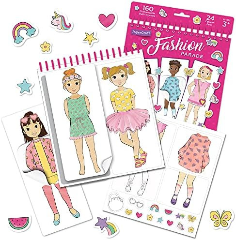 Educational Insights PaperCraft Fashion Parade, Paper Dolls, Fashion Boutique Toy, Ages 3+ | Amazon (US)