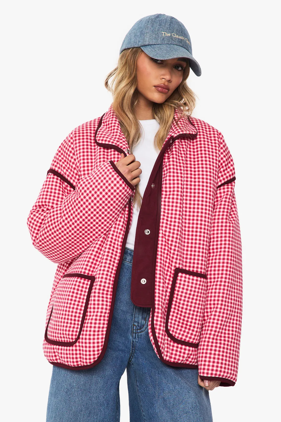 Printed Oversized Jacket | Boohoo.com (UK & IE)