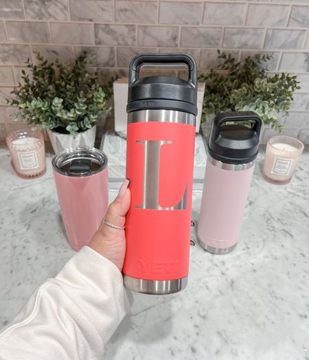 This 18oz @yeti Rambler Water Bottle is by far the BEST on the market! I've been an avid @yeti fan for years, but this bottle really pushed my #yetiobsession over the edge! I got it as a Christmas gift back in 2020 and I've now purchased a second bottle so that I don't have to be without it while it's in the dishwasher! 😂

It does everything!
✔️ keeps drinks ice cold for hours
✔️ removable chug cap for easy ice filling and comfortable drinking
✔️ handle for easy carrying
✔️ fits in car cupholder
✔️ dishwasher safe
✔️ 100% leakproof so you can travel with it worry-free

available at multiple retailers, which I'm linking here! 

#LTKunder50 #LTKfit #LTKfamily