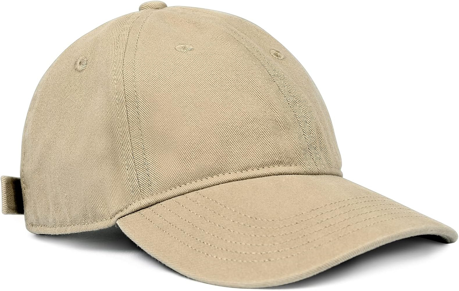 FURTALK Toddler Baseball Hat Kids Boys Girls Adjustable Washed Cotton Baseball Cap with Ponytail | Amazon (US)