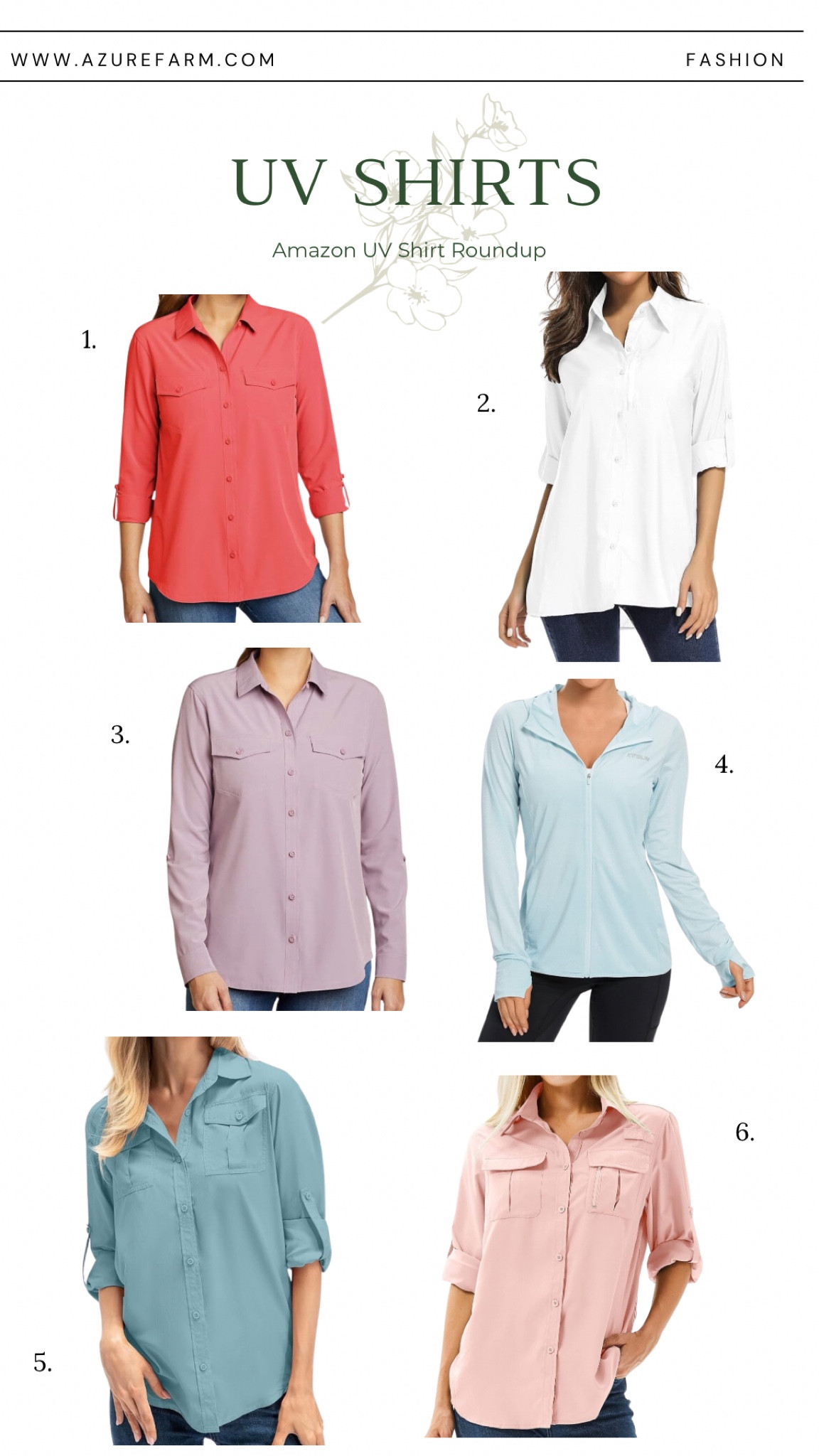 Women’s UV Shirts! Perfect to wear under overalls! 



#LTKStyleTip #LTKWorkwear #LTKSeasonal