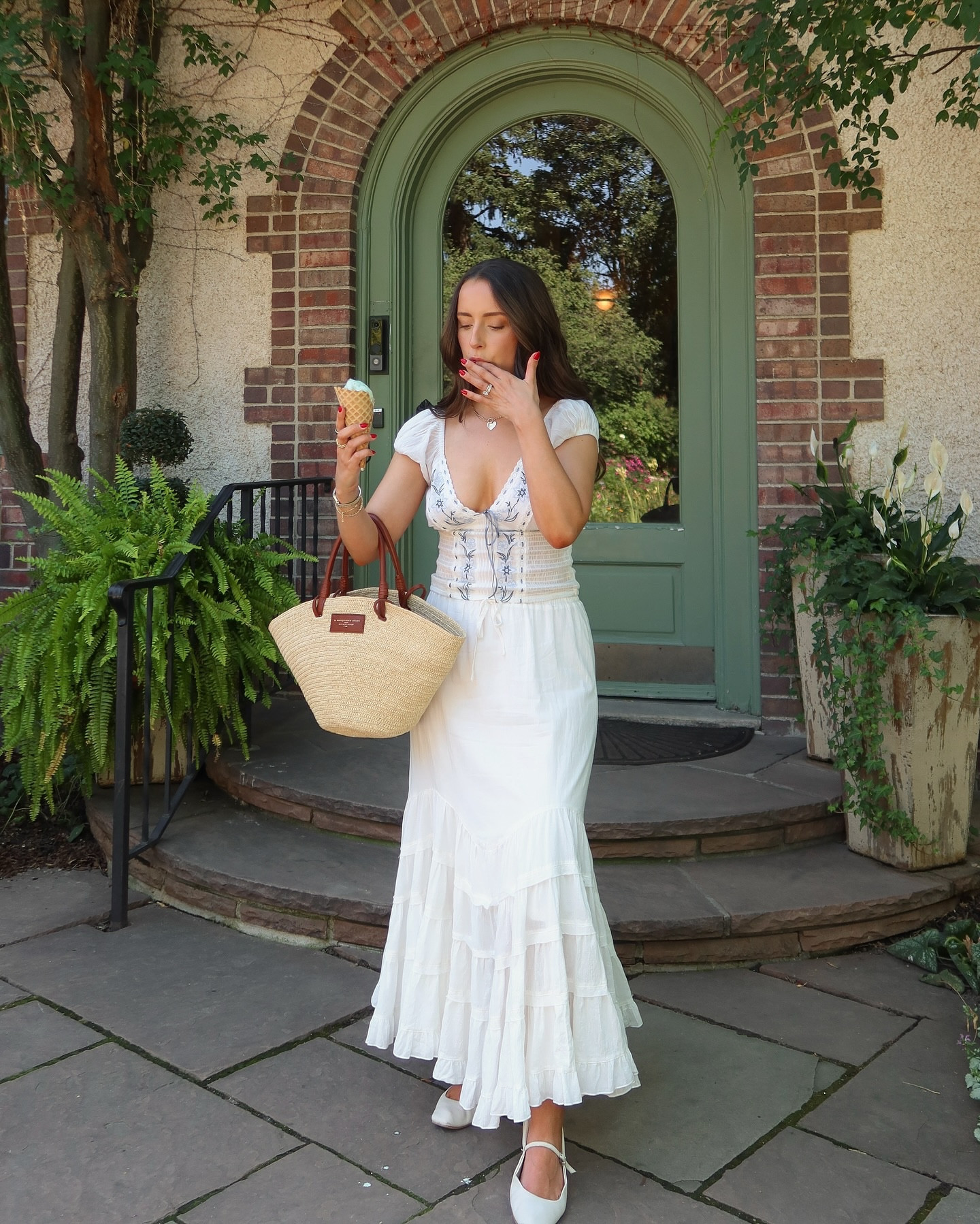 Will risk a white outfit for pistachio ice cream🍦
.
.
.
.
Outfit aesthetic, ice cream aesthetic, Pinterest girl, summer outfit inso, outfit ideas, European vacation, cottage core, photo ideas, outfit inspiration, #pinterestinspo #Gelato #ootd  #pinterestoutfit #outfit #outfitinspo