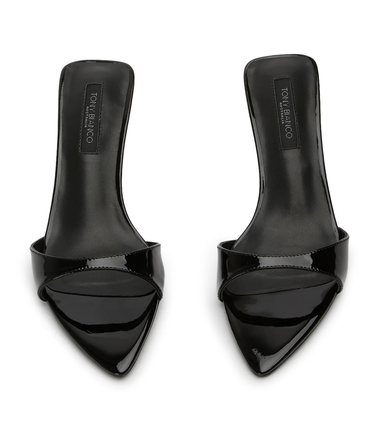 Fiesta Black Patent Heels | Tony Bianco US