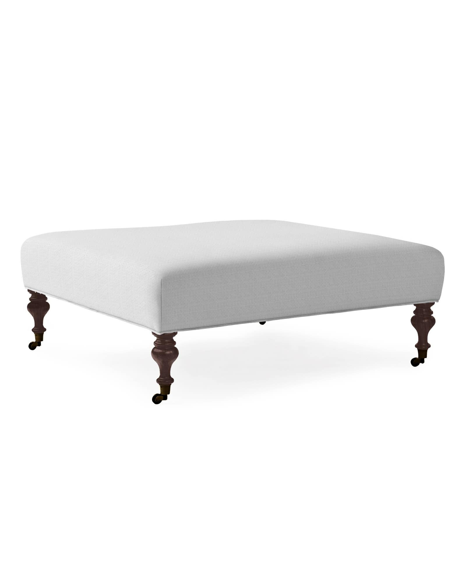 Chelsea Ottoman - Turned Leg | Serena and Lily