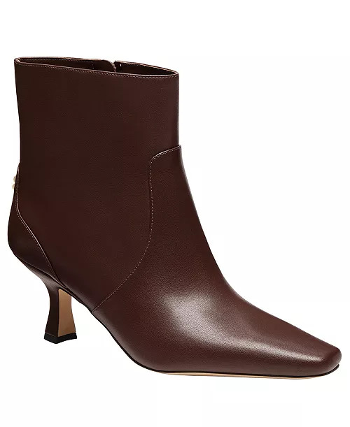 COACH Women's Sculpted C Kitten Heel Booties - Macy's | Macy's