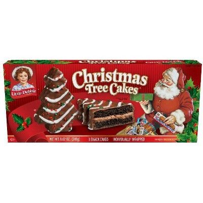 Little Debbie Christmas Tree Cakes Chocolate - 8.62oz | Target