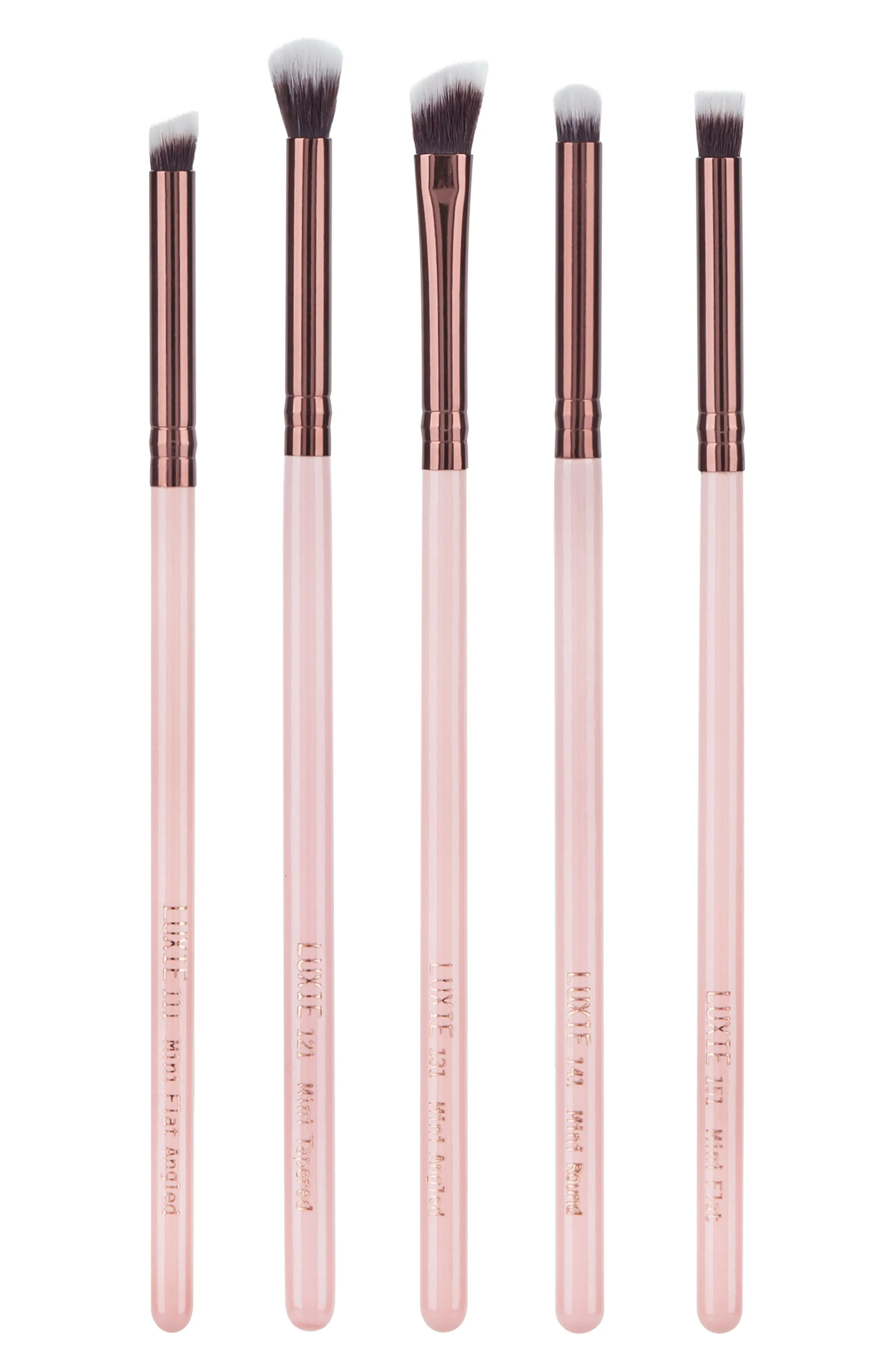 Luxie Rose Gold Mini Detail Eye Brush Set, Size One Size - No Color | Nordstrom
