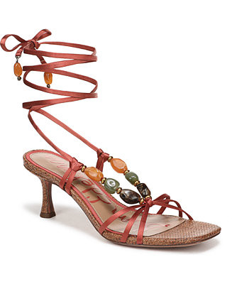 Women's Paloma Paloma Kitten Heel Wrap Sandals | Macy's